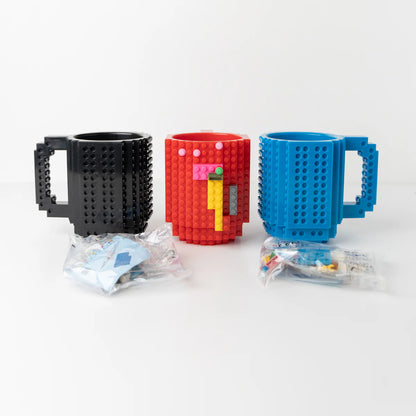 Design Kaffebecher zum Gestalten (Lego Kompatibel)