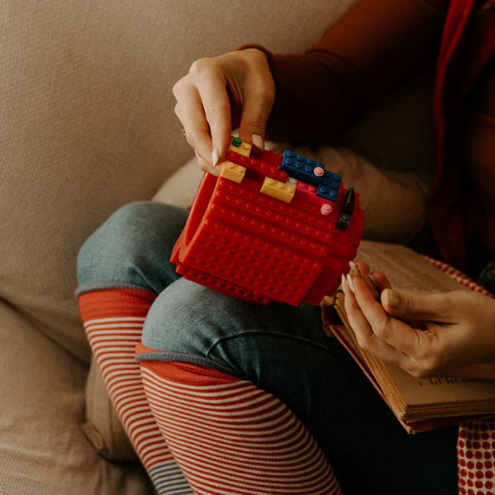 Design Kaffebecher zum Gestalten (Lego Kompatibel)