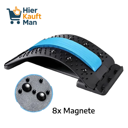 Verstellbarer Rückenstrecker mit Magnettherapie