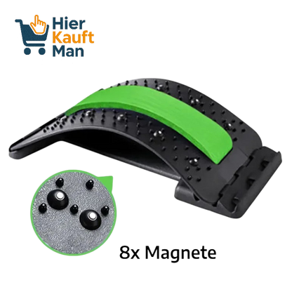 Verstellbarer Rückenstrecker mit Magnettherapie