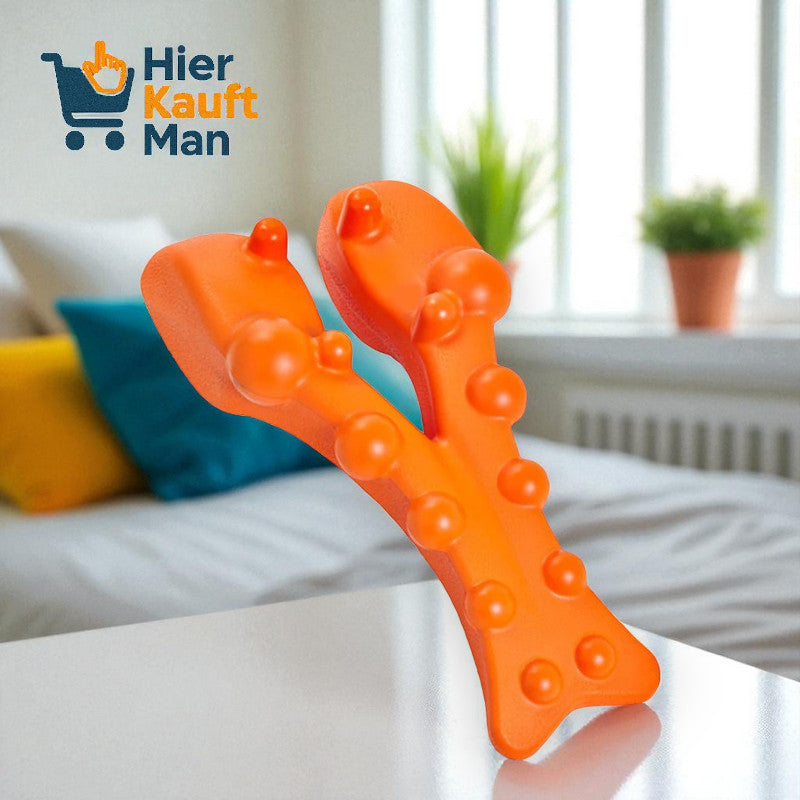 Ergonomisches Massagekissen für Nacken, Schultern & Rücken
